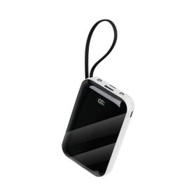 Universal Charging Companion  Power Bank - Suitable For A Variety Of Scenarios, With Portability And Multiple Capacities, Fast Charging And Wirel (Option: White)
